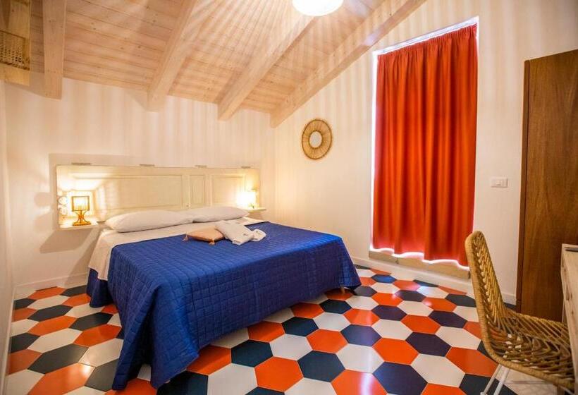 Четырехместный Номер Стандарт с Балконом, Suitetti Camere&relax