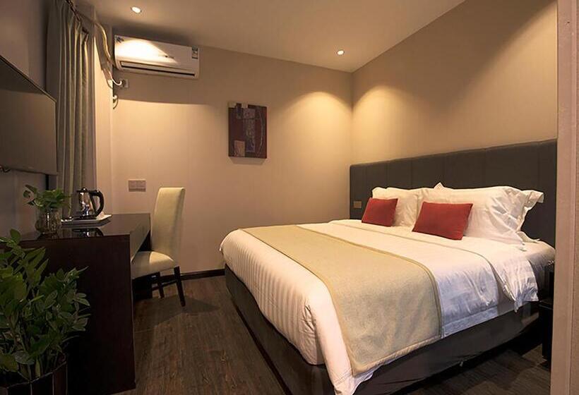 스탠다드 룸, Shanghai Joyful Star Hotel Free Shuttle Bus To Pudong Airport And Disney