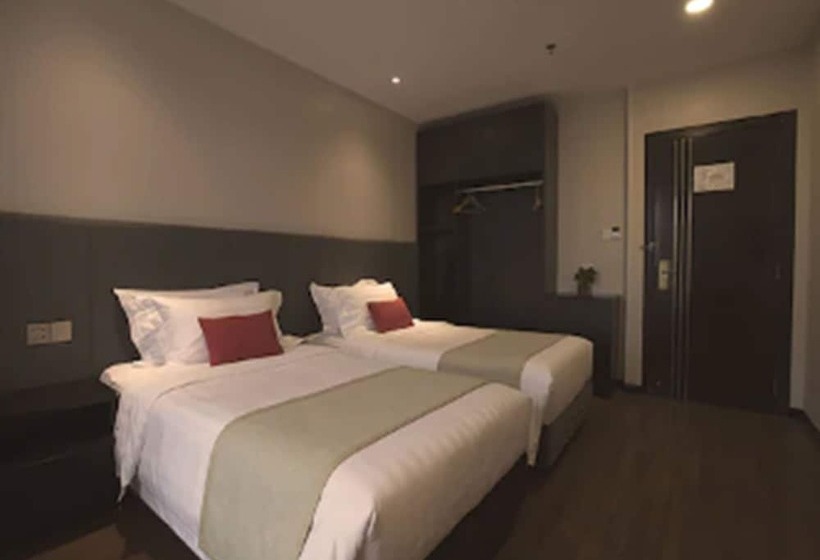 디럭스 룸, Shanghai Joyful Star Hotel Free Shuttle Bus To Pudong Airport And Disney