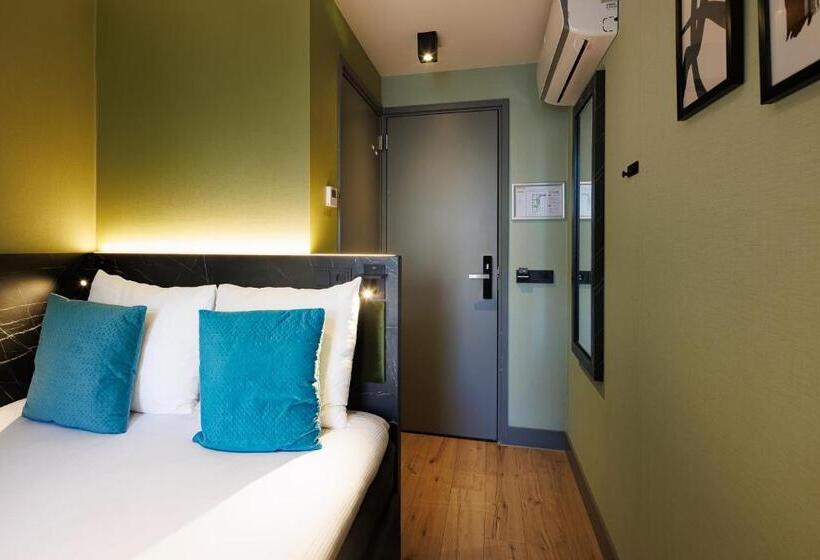 Quarto Estandar, Ciao Papa Hotel Amsterdam Central Station