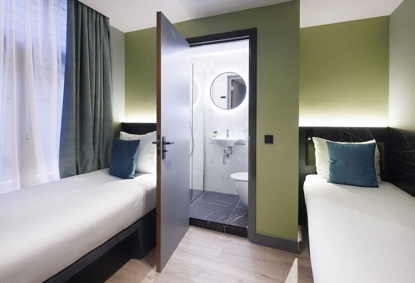 Quarto Estandar, Ciao Papa Hotel Amsterdam Central Station