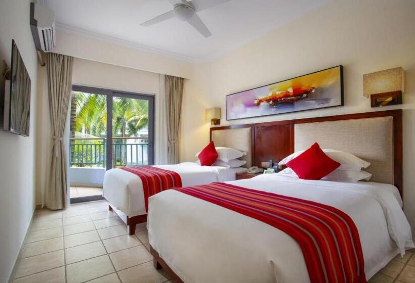 Четырехместный Номер Стандарт Вид на Сад, Tianze Beach Resort