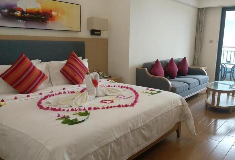 Номер Deluxe Вид на Море, Tianze Beach Resort