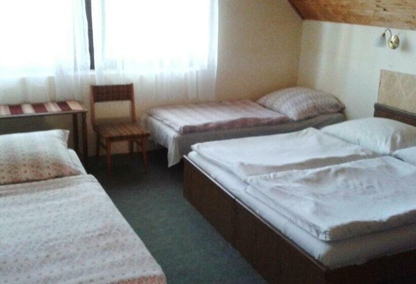 Четырехместный номер эконом класса с общей ванной комнатой, Hutter Vendégház