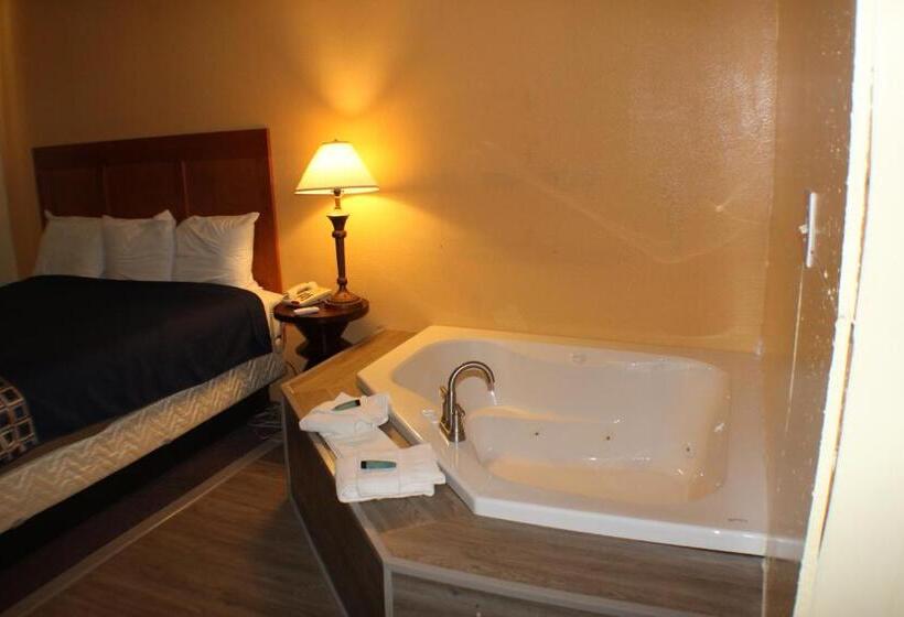 带大床的标准间, Americas Best Value Inn Geneva