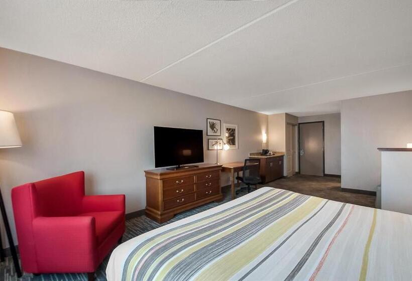 带大床的标准工作室, Country Inn & Suites By Radisson, Fredericksburg South I 95 , Va