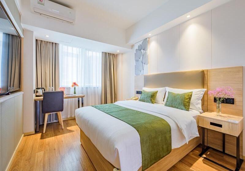 اتاق استاندارد, Greentree Inn Shanghai Jingan Railway Station Xinzha Road Business