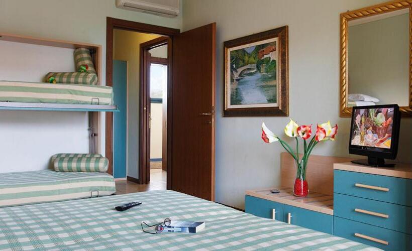 اتاق استاندارد چهار تخته, Residence Spiaggia D'oro