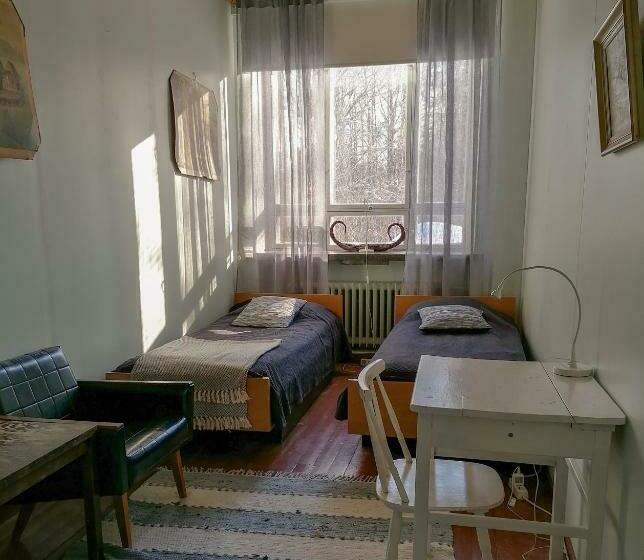 Номер Стандарт Совместная Ванная, Vanhan Koulun Majatalo Old School Guest House