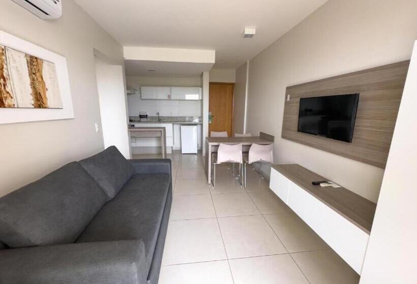 Апартаменты Семейные 1 Спальня, Atrium Thermas Residence