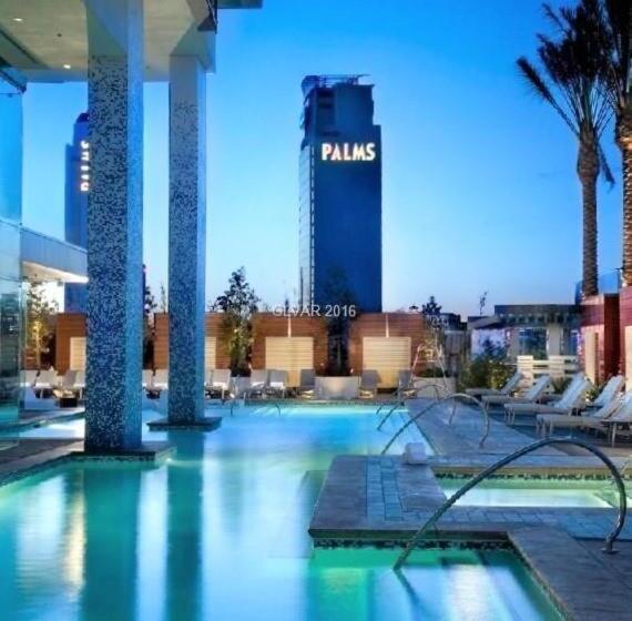 Apartamento 1 Dormitório, Luxury Studio Strip View No Resort Fee Palms Place