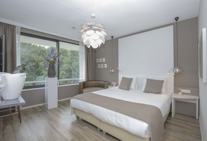 디럭스 스위트 강변 전망, Fletcher Hotel Restaurant De Wageningsche Berg