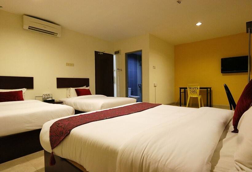 4인용 스탠다드 룸, Golden Roof Hotel Falim Ipoh