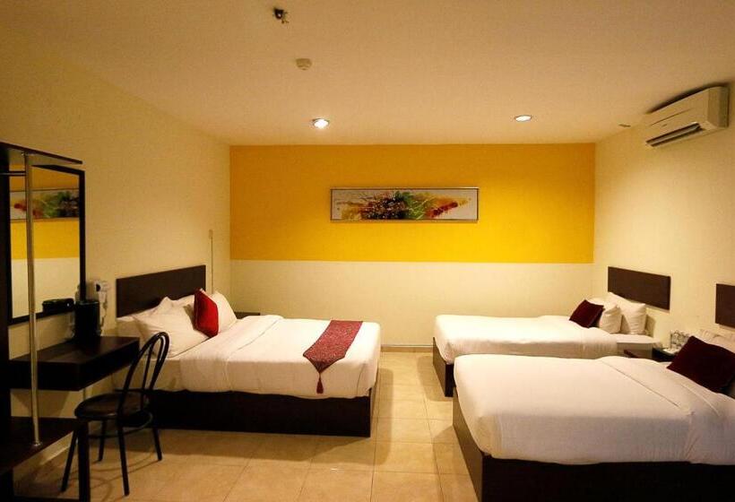4인용 스탠다드 룸, Golden Roof Hotel Falim Ipoh