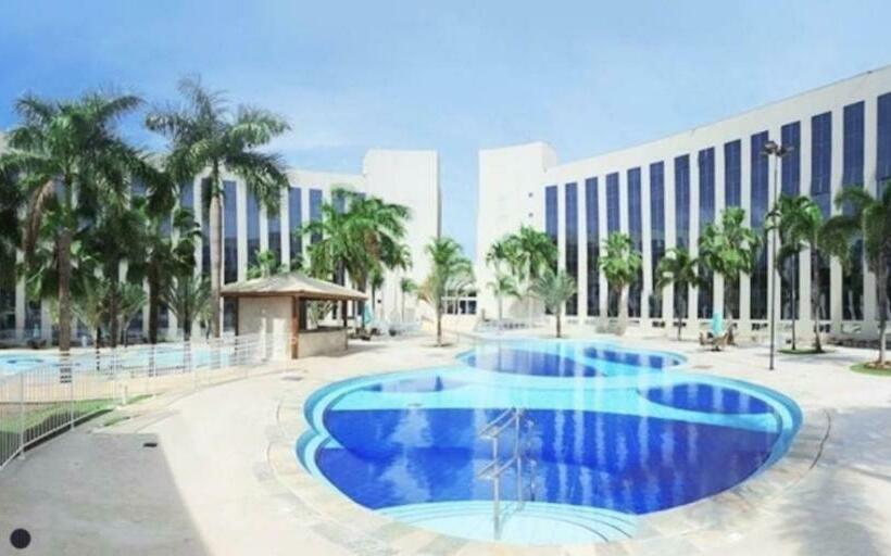 스탠다드 스튜디오 풀장 전망, Condomínio Barretos Thermas Park   Flat Parque Do Peão