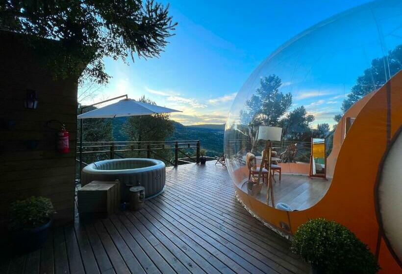 Люкс Кровать Кинг, Zion Bubble Glamping