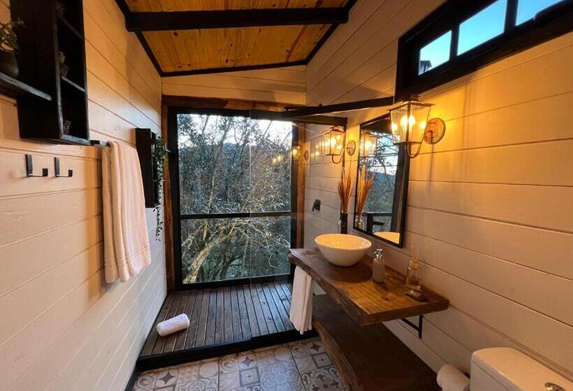 Люкс Кровать Кинг, Zion Bubble Glamping