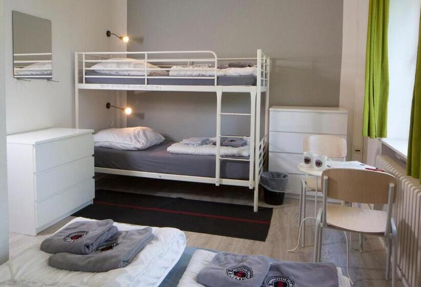 标准三人间共用浴室, Flensbed Hotel & Hostel