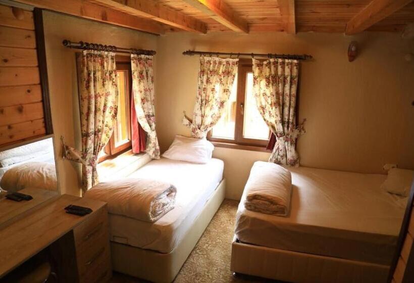 اتاق استاندارد سه تخته با چشم‌انداز, Ayder Paradise Otel
