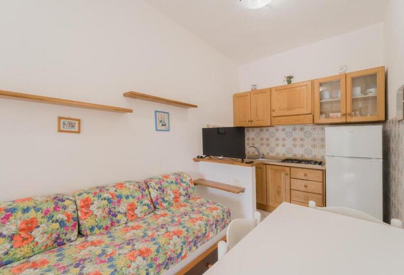 带1个卧室的带海景的公寓, Residence Baia Delle Grazie