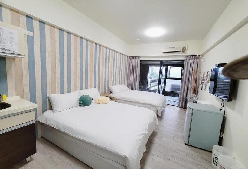اتاق لوکس چهار تخته, 元本山湯宿 山明水秀 宜蘭縣旅館210號