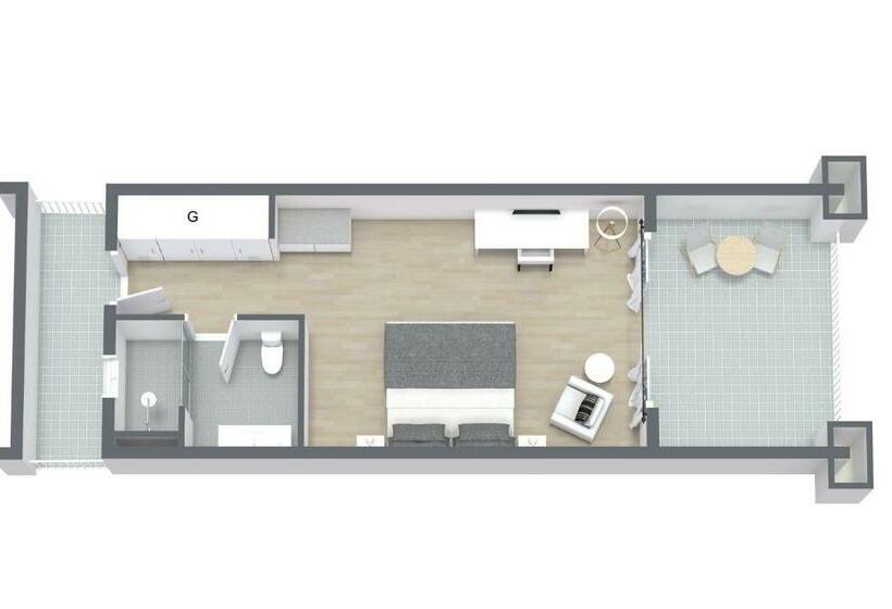 Quarto Basic, Aequora Lanzarote Suites