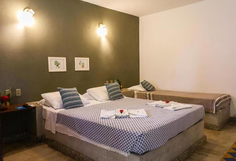 Номер Стандарт Трехместный, Pousada Vila Do Beco