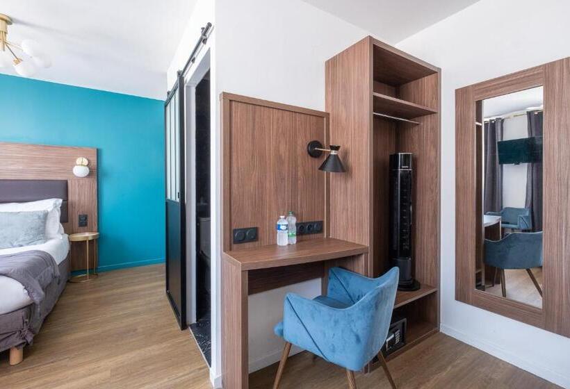 Трехместный Номер Комфорт, The Originals Boutique, Hôtel Le Marignan,le Havre Centre Gare