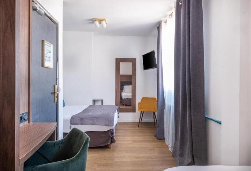 Трехместный Номер Комфорт, The Originals Boutique, Hôtel Le Marignan,le Havre Centre Gare