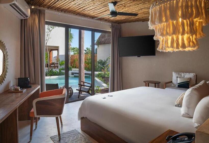 キングサイズベッドのデラックスルーム, Nerea Tulum