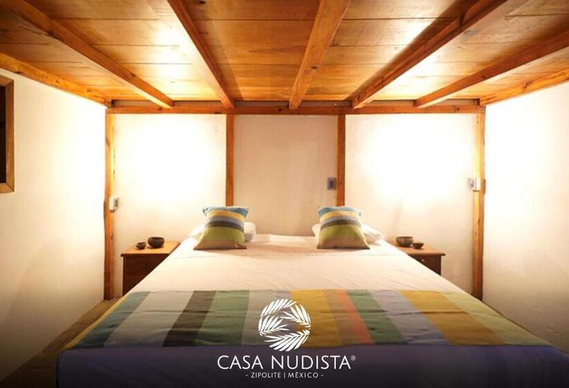 キングサイズベッドのデラックススイート, Casa Nudista   Lgbt
