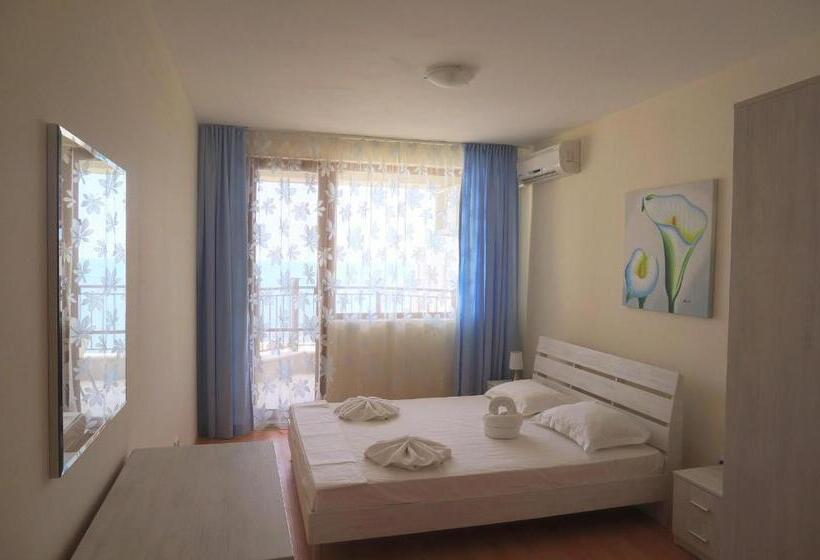 침실 1개 바다 전망 아파트, комплекс бяла виста до плажа   Complex Byala Vista Near The Beach