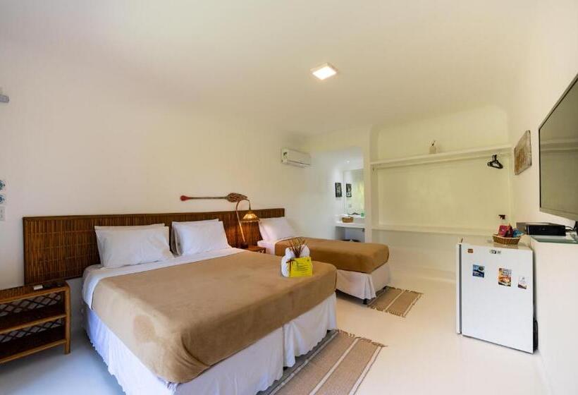 Трехместный Номер Стандарт Вид на Бассейн, Sup House Barra Grande