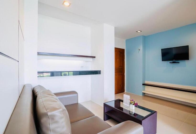 디럭스 스위트 킹 침대, Ca Hotel And Residence Phuket   Sha Extra Plus