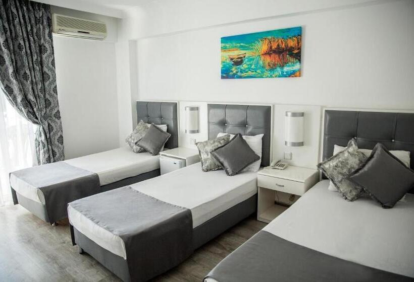 חדר סטנדרט לשלושה, Halıcı Hotel Marmaris