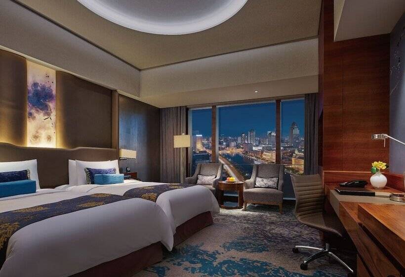 חדר סטנדרט נוף לנהר, Shangrila Tianjin