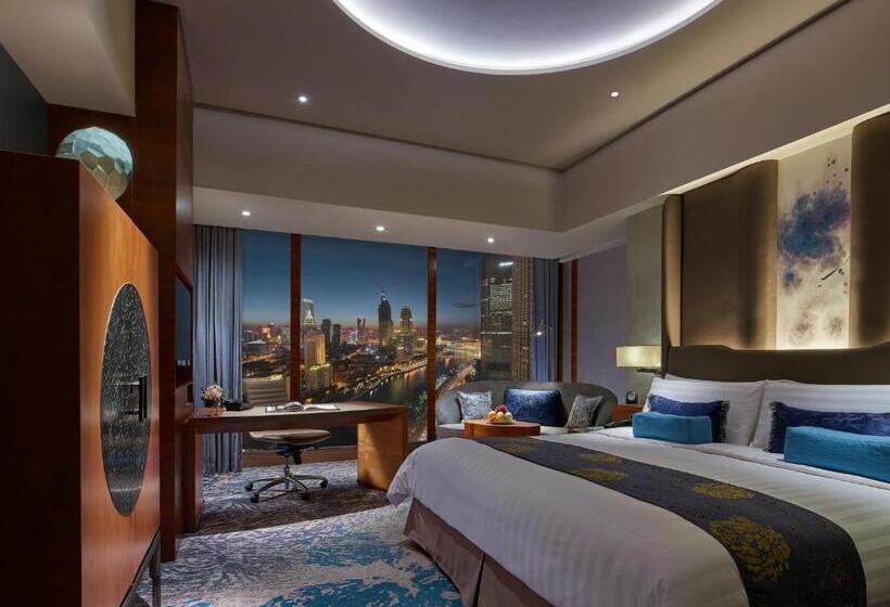 חדר דחוקס עם מיטת קינג, Shangrila Tianjin