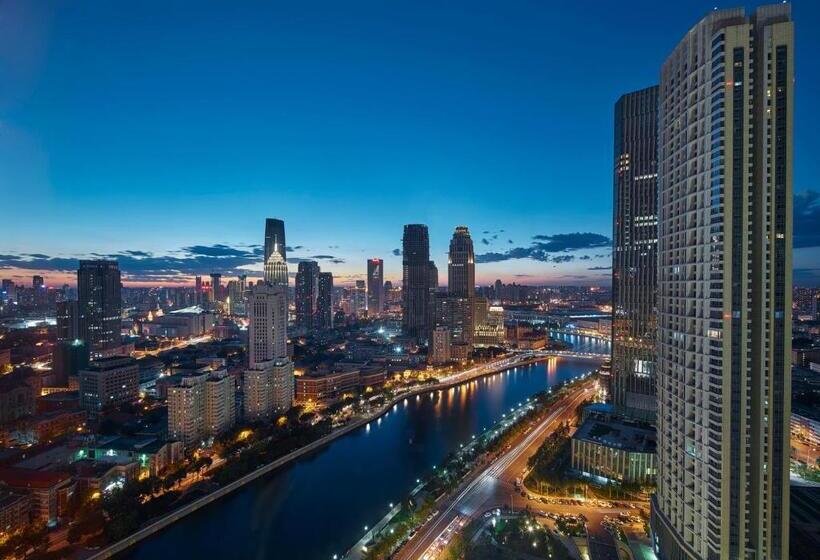 Deluxe room with river view, Shangrila Tianjin