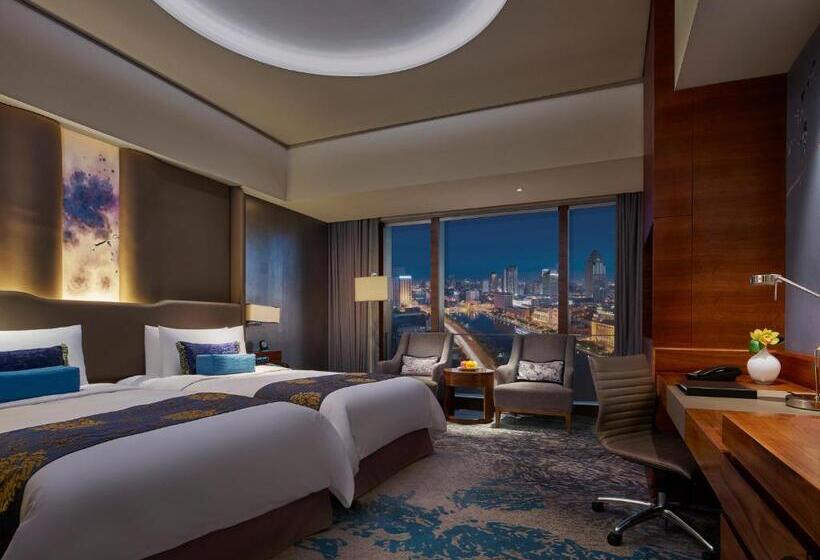 חדר סטנדרט נוף לנהר, Shangrila Tianjin
