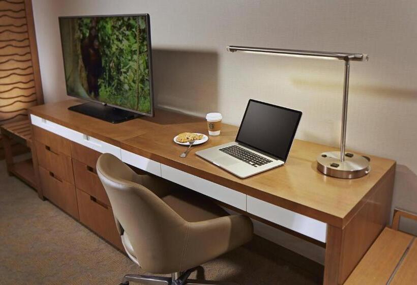 اتاق استاندارد با تخت بزرگ, Courtyard by Marriott Sunnyvale Silicon Valley