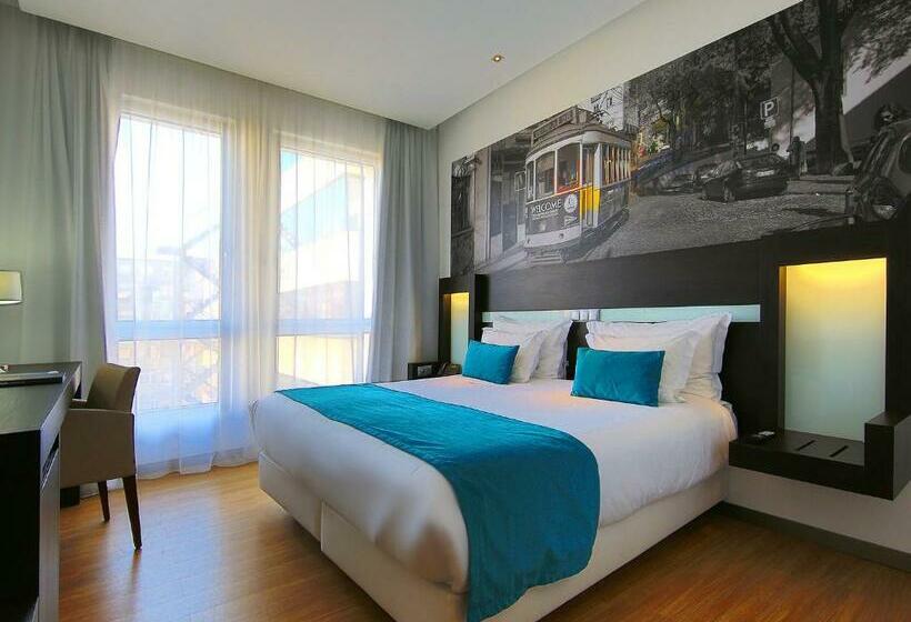 Standard Yhden Hengen Huone, Jupiter Lisboa Hotel - Rooftop & Spa
