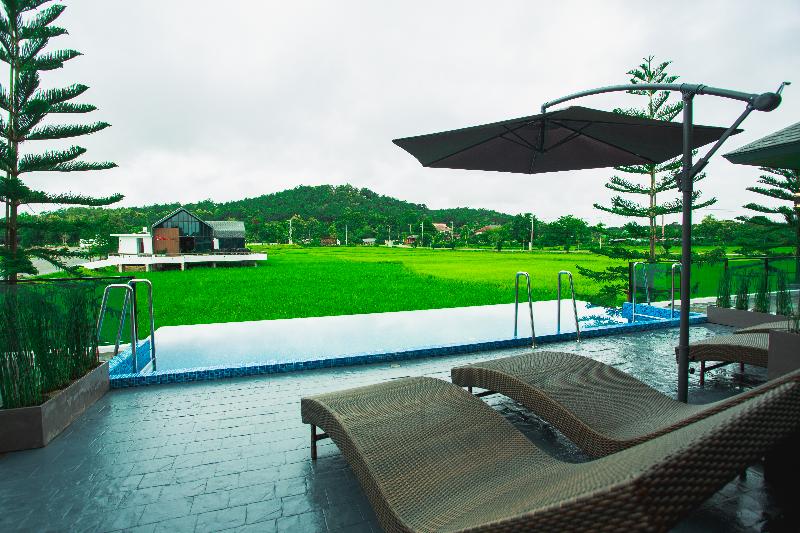 带大床的标准间, Pim Pool Villa Nan