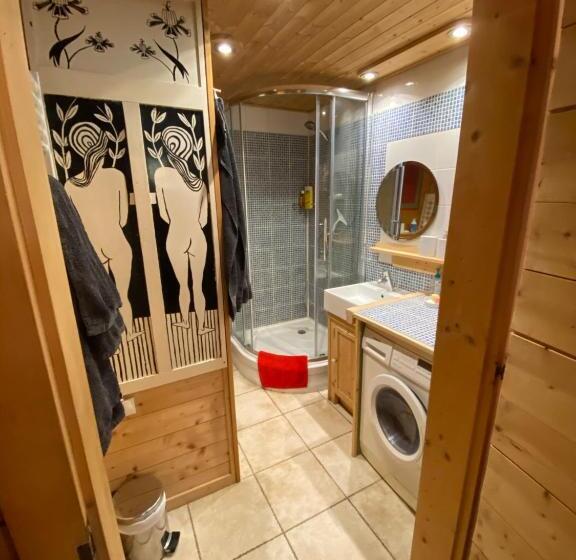 Апартаменты 1 Спальня Нижний Этаж, Chalet Les Chouettes