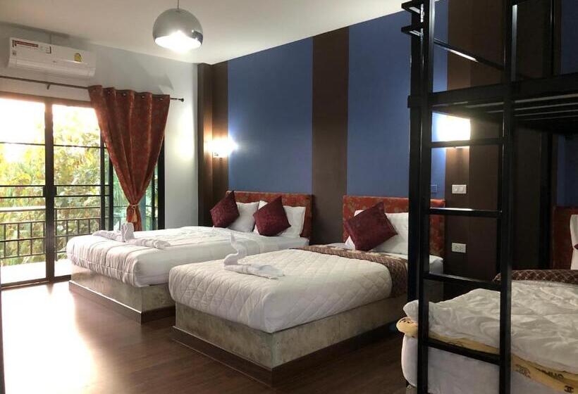 Семейный Номер Deluxe, Baan Rai Phufah Resort Chiangrai