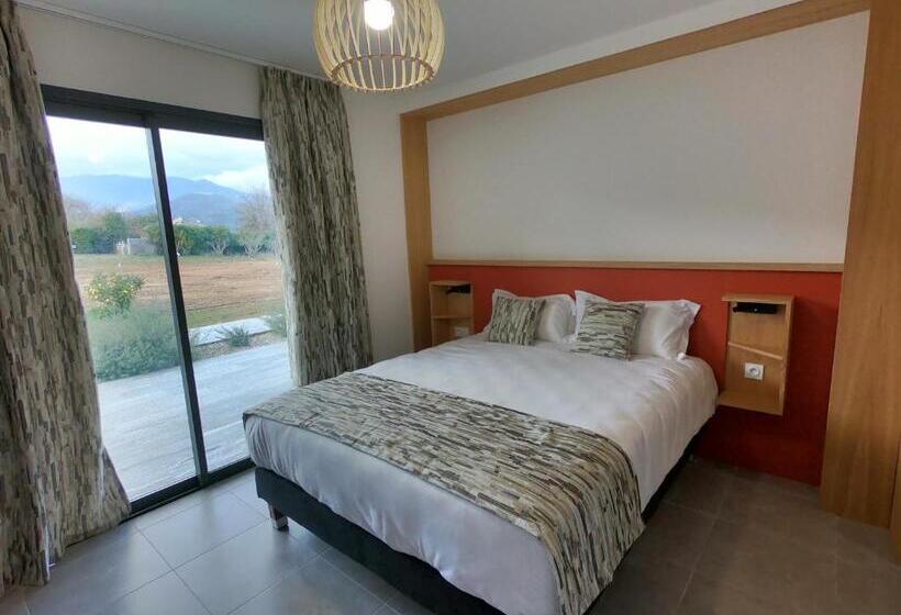 침실 1개 수피리어 아파트, Hôtel Résidence A Torra