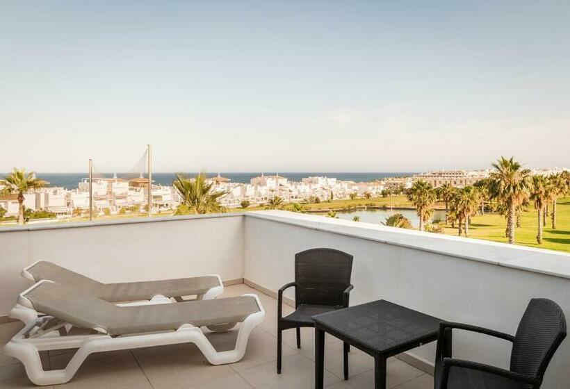 オーシャンビューのプレミアムルーム。, ALEGRIA Palacio Mojacar - Adults Only