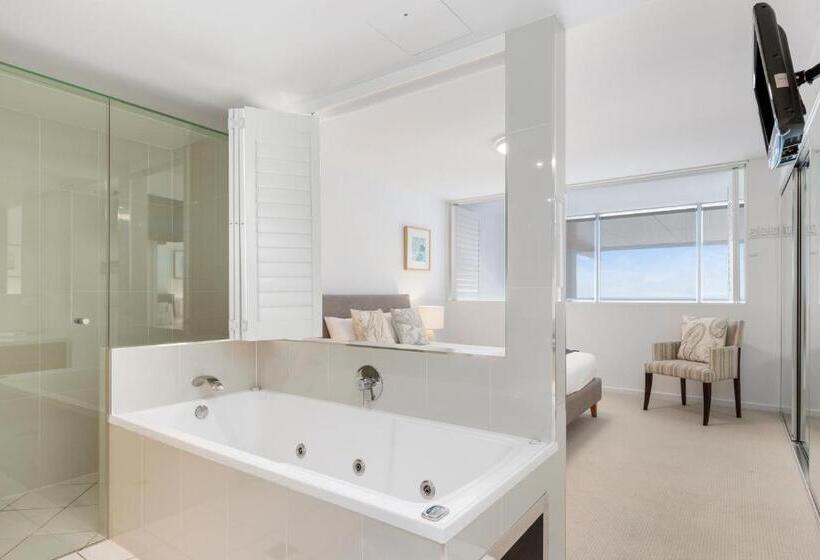 침실 3개 바다 전망 아파트, Echelon Apartments Yeppoon