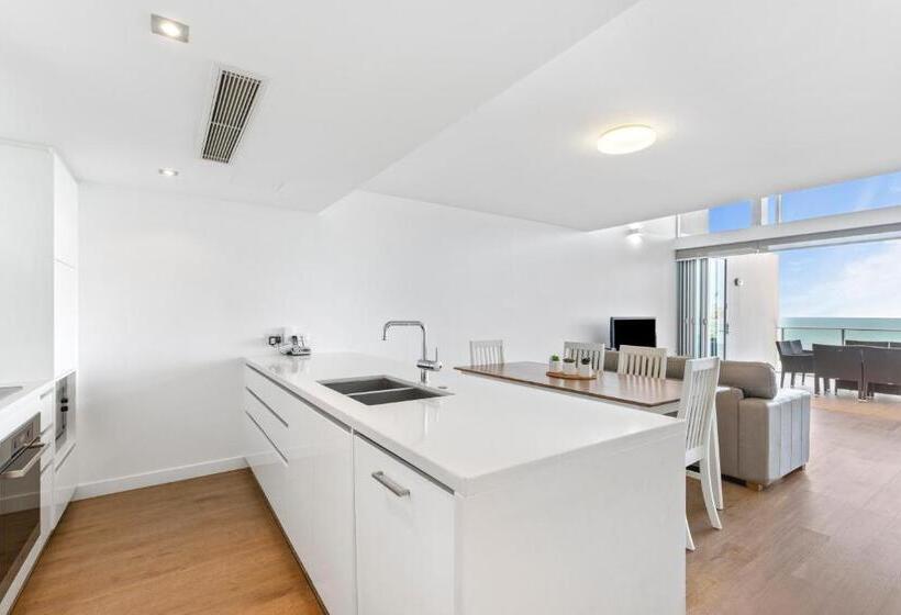 침실 3개 바다 전망 아파트, Echelon Apartments Yeppoon
