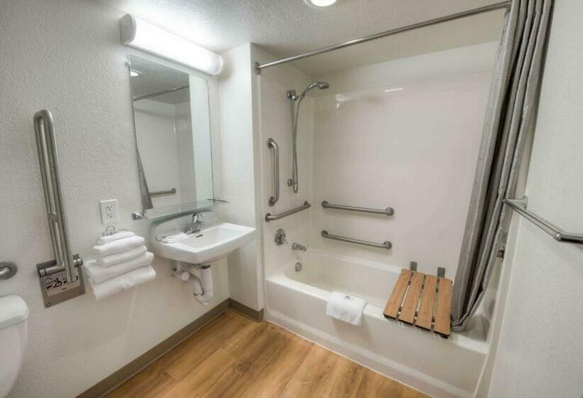 장애인을 위한 스탠다드 룸, Motel 6branford, Ct  New Haven
