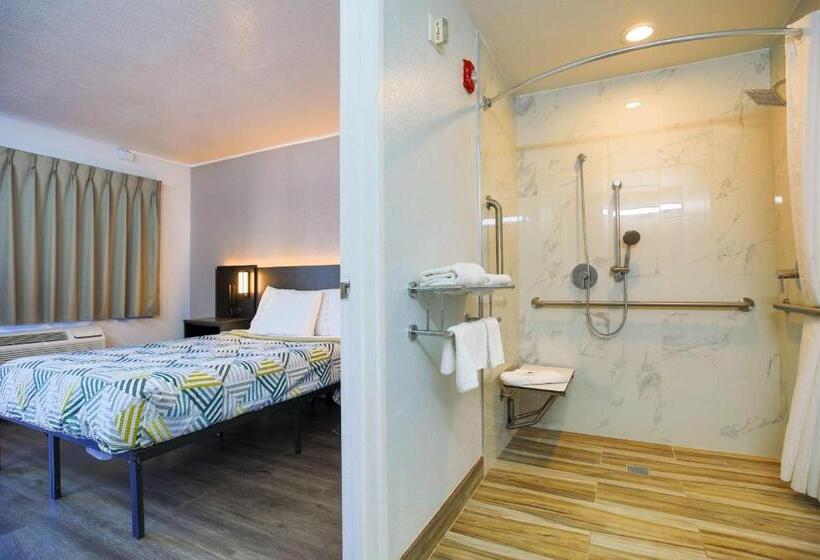 Номер Стандарт Адаптированный для Инвалидов, Motel 6sacramento, Ca  Central